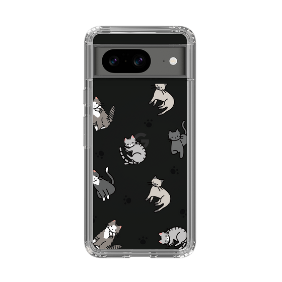 Slim Protection Case［ Original - CASEPLAY Cat All-over Pattern - color ］