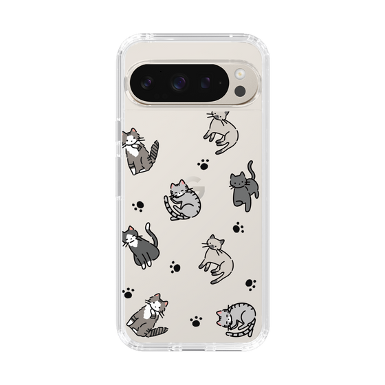 Slim Protection Case［ Original - CASEPLAY Cat All-over Pattern - color ］