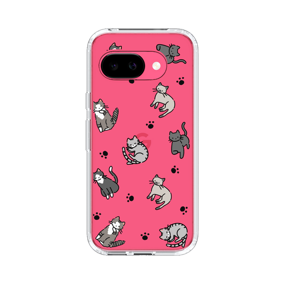 Slim Protection Case［ Original - CASEPLAY Cat All-over Pattern - color ］