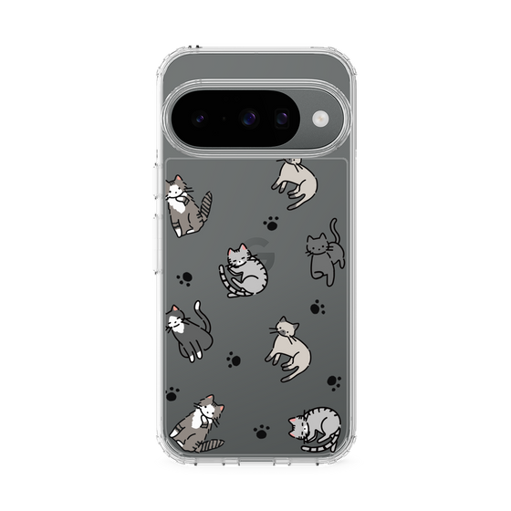 Slim Protection Case［ Original - CASEPLAY Cat All-over Pattern - color ］