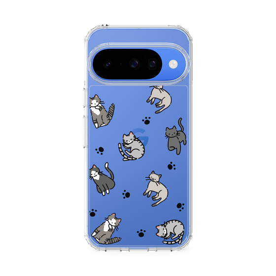 Slim Protection Case［ Original - CASEPLAY Cat All-over Pattern - color ］