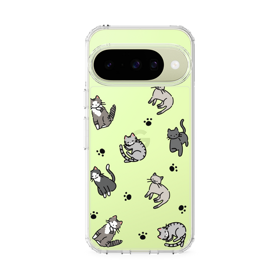 Slim Protection Case［ Original - CASEPLAY Cat All-over Pattern - color ］