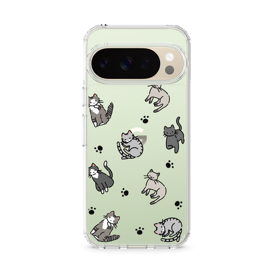 Slim Protection Case［ Original - CASEPLAY Cat All-over Pattern - color ］