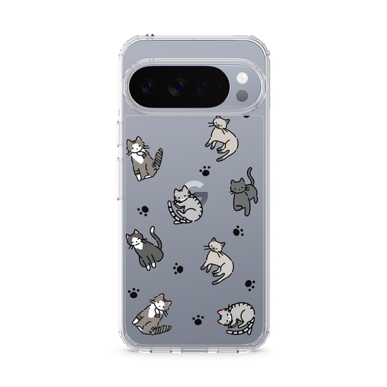 Slim Protection Case［ Original - CASEPLAY Cat All-over Pattern - color ］