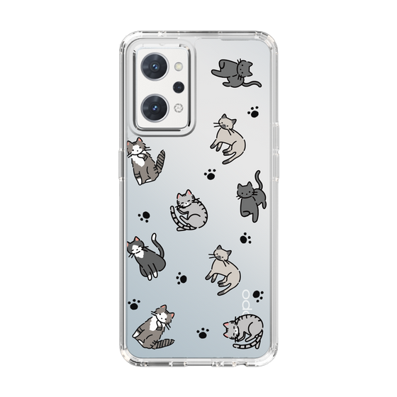 Slim Protection Case［ Original - CASEPLAY Cat All-over Pattern - color ］