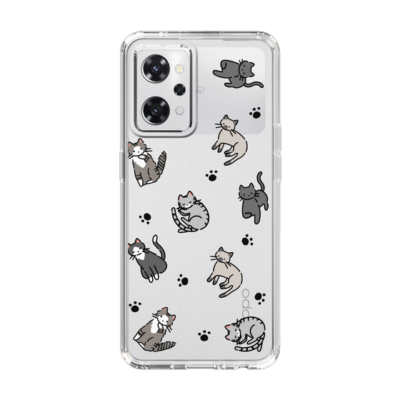Slim Protection Case［ オリジナル - CASEPLAYネコ総柄 - color ］
