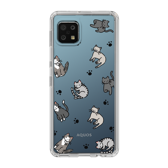 Slim Protection Case［ Original - CASEPLAY Cat All-over Pattern - color ］