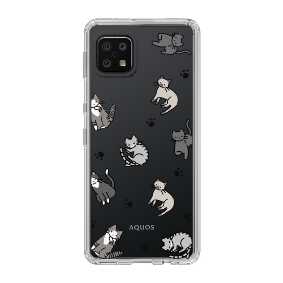 Slim Protection Case［ Original - CASEPLAY Cat All-over Pattern - color ］