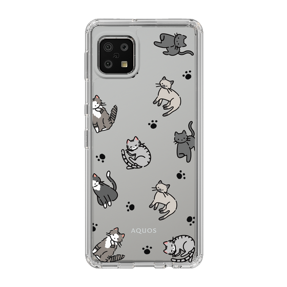 Slim Protection Case［ Original - CASEPLAY Cat All-over Pattern - color ］