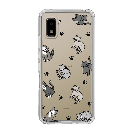 Slim Protection Case［ Original - CASEPLAY Cat All-over Pattern - color ］