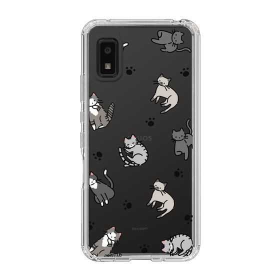 Slim Protection Case［ Original - CASEPLAY Cat All-over Pattern - color ］