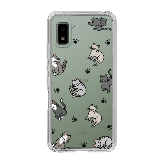 Slim Protection Case［ Original - CASEPLAY Cat All-over Pattern - color ］