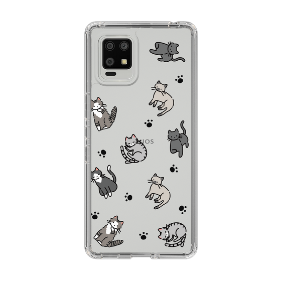 Slim Protection Case［ Original - CASEPLAY Cat All-over Pattern - color ］