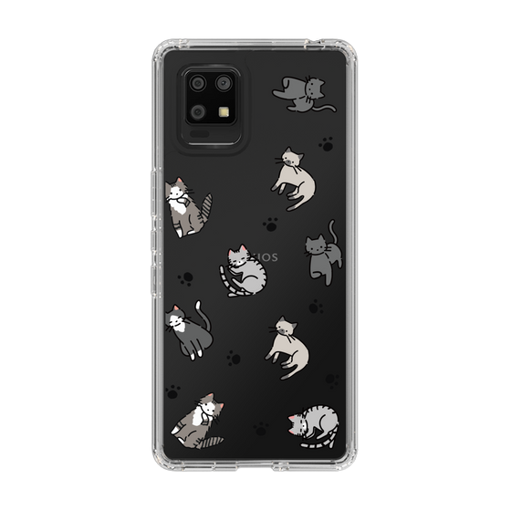Slim Protection Case［ Original - CASEPLAY Cat All-over Pattern - color ］