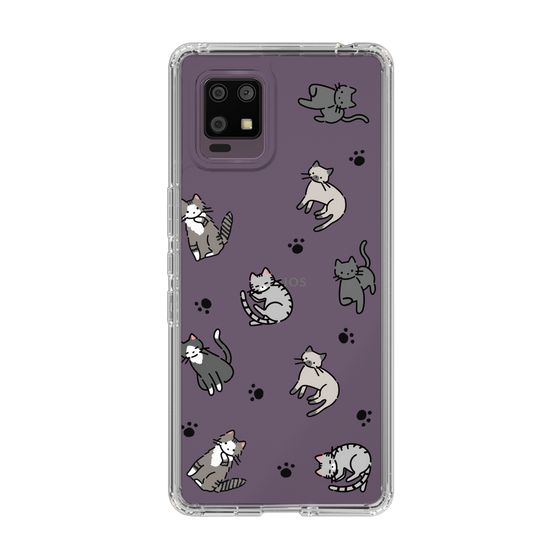 Slim Protection Case［ Original - CASEPLAY Cat All-over Pattern - color ］