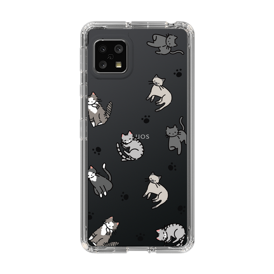 Slim Protection Case［ Original - CASEPLAY Cat All-over Pattern - color ］