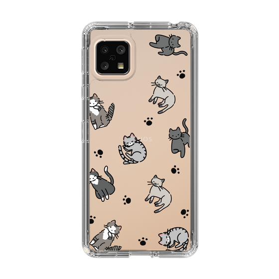 Slim Protection Case［ Original - CASEPLAY Cat All-over Pattern - color ］
