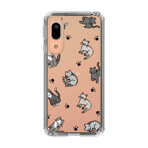 Slim Protection Case［ Original - CASEPLAY Cat All-over Pattern - color ］
