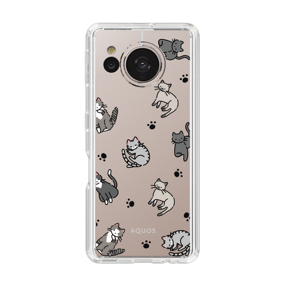 Slim Protection Case［ Original - CASEPLAY Cat All-over Pattern - color ］