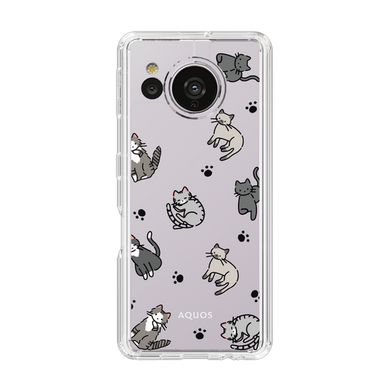 Slim Protection Case［ Original - CASEPLAY Cat All-over Pattern - color ］