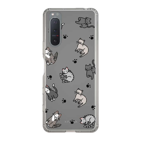 Slim Protection Case［ Original - CASEPLAY Cat All-over Pattern - color ］