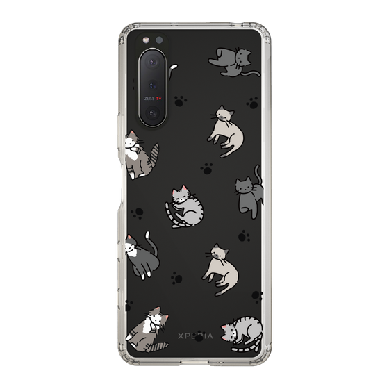 Slim Protection Case［ Original - CASEPLAY Cat All-over Pattern - color ］