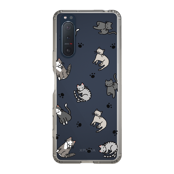 Slim Protection Case［ Original - CASEPLAY Cat All-over Pattern - color ］