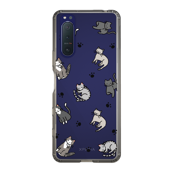 Slim Protection Case［ Original - CASEPLAY Cat All-over Pattern - color ］