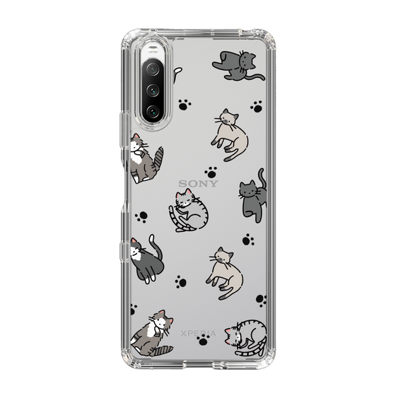 Slim Protection Case［ Original - CASEPLAY Cat All-over Pattern - color ］
