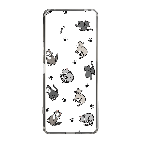 Slim Protection Case［ Original - CASEPLAY Cat All-over Pattern - color ］