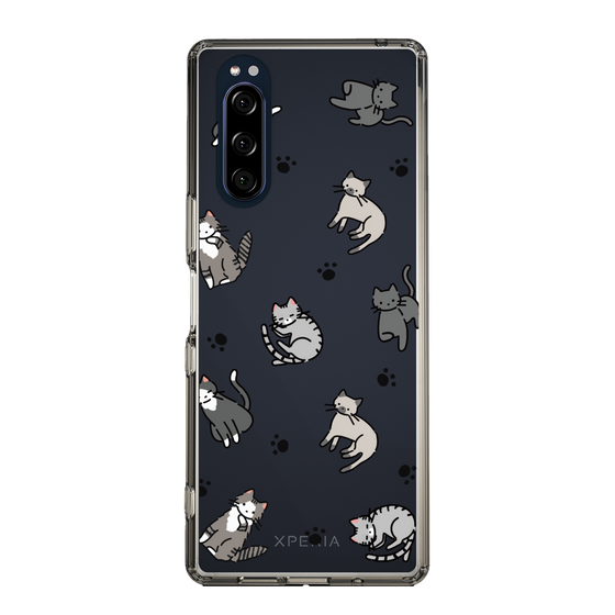 Slim Protection Case［ Original - CASEPLAY Cat All-over Pattern - color ］