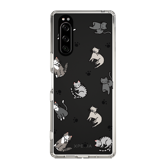 Slim Protection Case［ Original - CASEPLAY Cat All-over Pattern - color ］