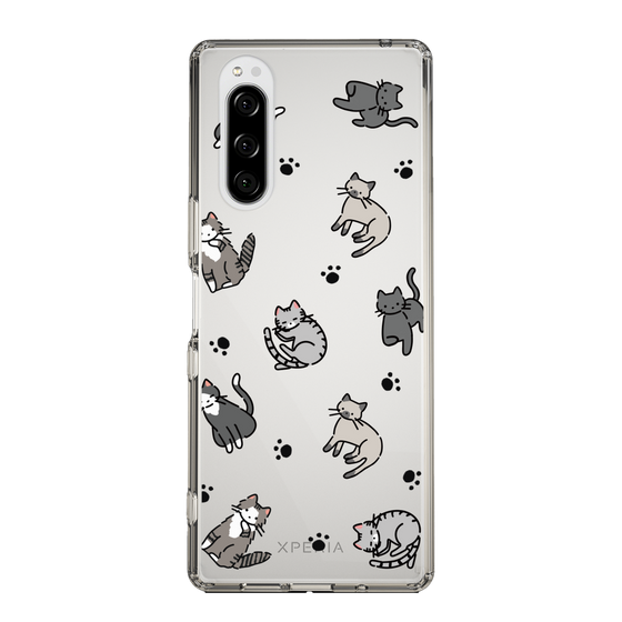 Slim Protection Case［ Original - CASEPLAY Cat All-over Pattern - color ］