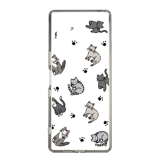 Slim Protection Case［ Original - CASEPLAY Cat All-over Pattern - color ］
