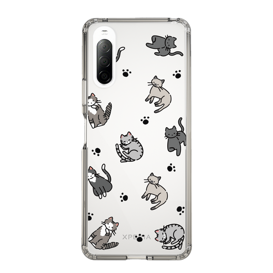 Slim Protection Case［ Original - CASEPLAY Cat All-over Pattern - color ］