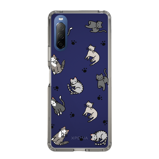 Slim Protection Case［ Original - CASEPLAY Cat All-over Pattern - color ］