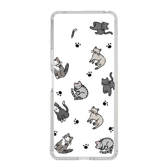 Slim Protection Case［ Original - CASEPLAY Cat All-over Pattern - color ］