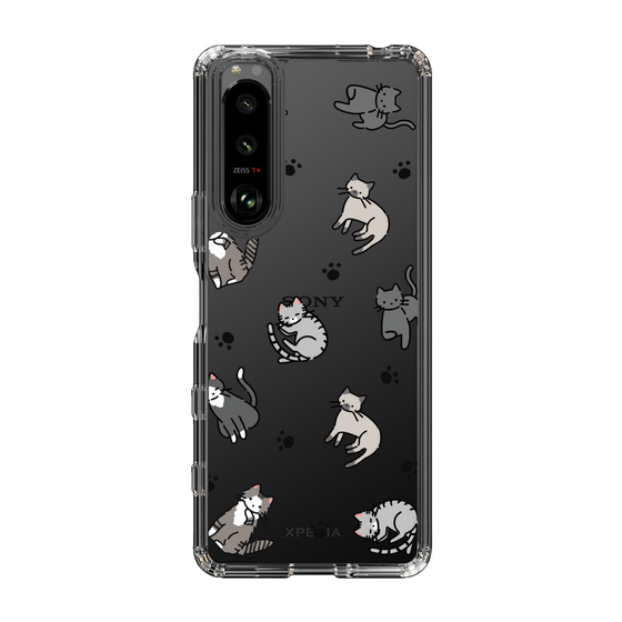 Slim Protection Case［ Original - CASEPLAY Cat All-over Pattern - color ］