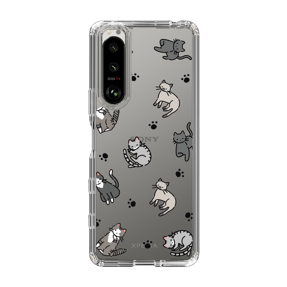 Slim Protection Case［ Original - CASEPLAY Cat All-over Pattern - color ］