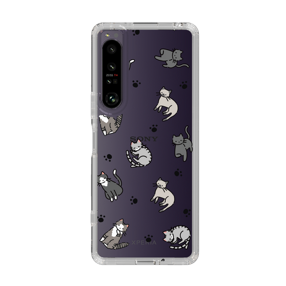 Slim Protection Case［ Original - CASEPLAY Cat All-over Pattern - color ］