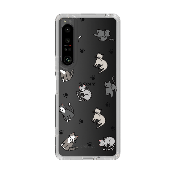 Slim Protection Case［ Original - CASEPLAY Cat All-over Pattern - color ］