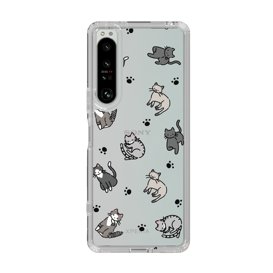 Slim Protection Case［ Original - CASEPLAY Cat All-over Pattern - color ］