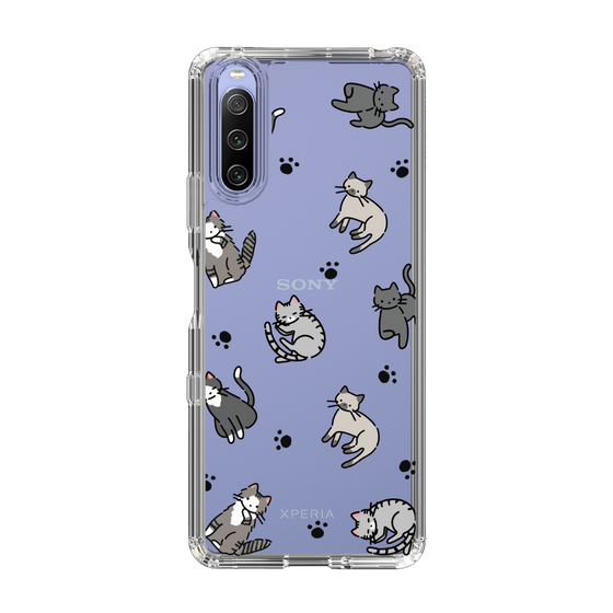 Slim Protection Case［ Original - CASEPLAY Cat All-over Pattern - color ］