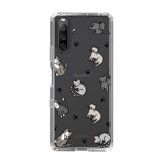 Slim Protection Case［ Original - CASEPLAY Cat All-over Pattern - color ］
