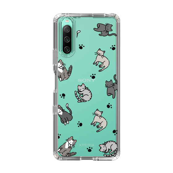 Slim Protection Case［ Original - CASEPLAY Cat All-over Pattern - color ］