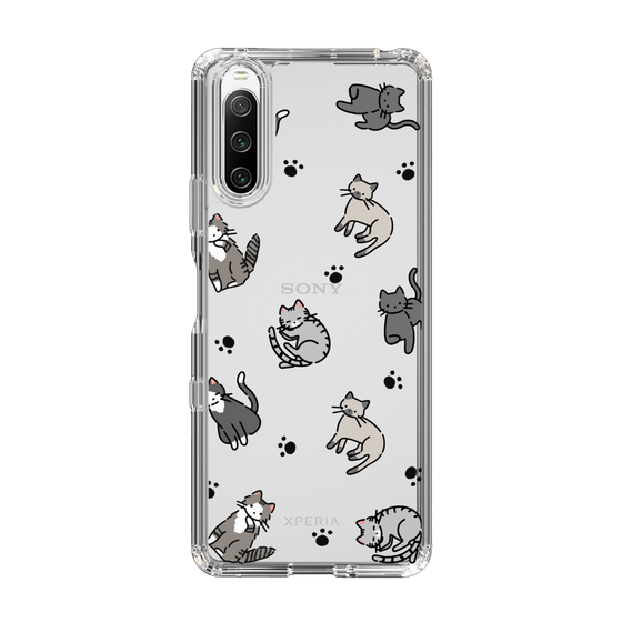 Slim Protection Case［ Original - CASEPLAY Cat All-over Pattern - color ］