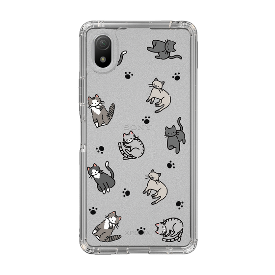 Slim Protection Case［ Original - CASEPLAY Cat All-over Pattern - color ］