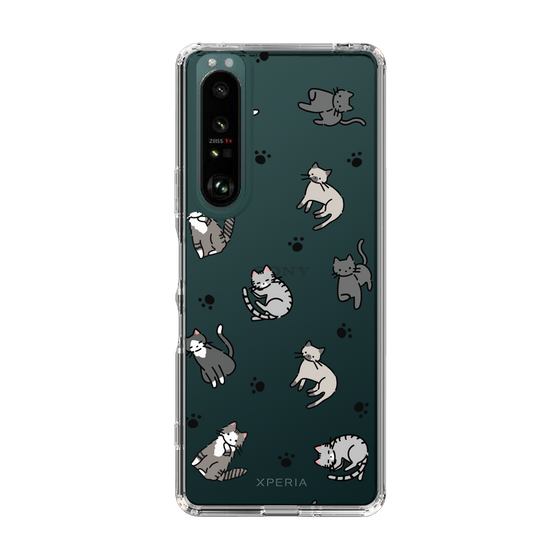 Slim Protection Case［ Original - CASEPLAY Cat All-over Pattern - color ］