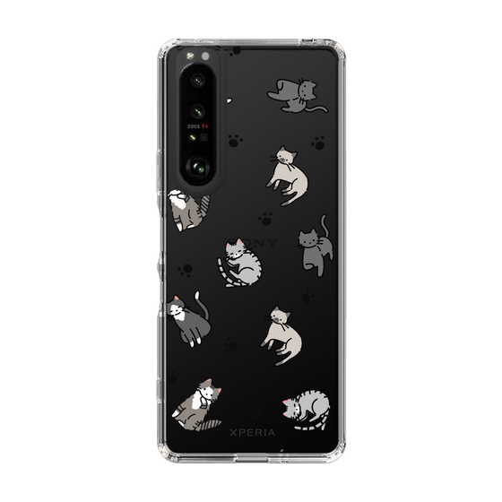 Slim Protection Case［ Original - CASEPLAY Cat All-over Pattern - color ］