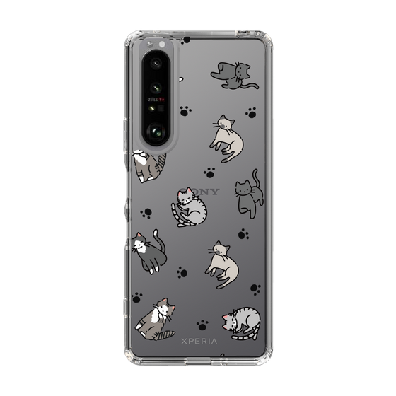 Slim Protection Case［ Original - CASEPLAY Cat All-over Pattern - color ］